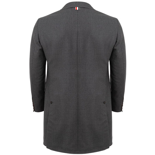 Thom Browne Gray Wool Jacket