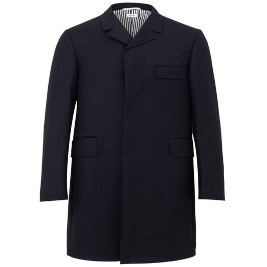 Thom Browne Blue Wool Jacket