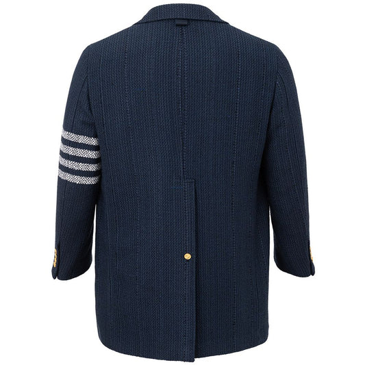 Thom Browne Blue Acrylic Jacket