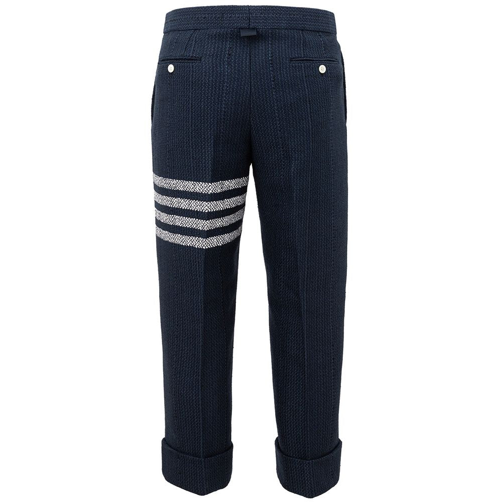 Thom Browne Blue Stripe Pants