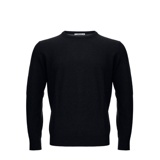 KANGRA Black Wool Sweater