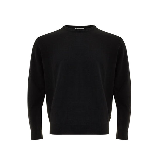 FERRANTE Black Wool Sweater