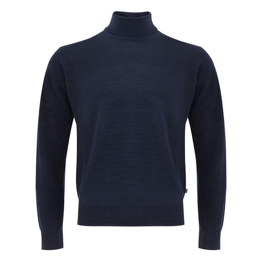 FERRANTE Blue Wool Sweater