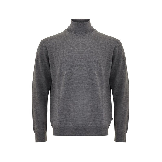 FERRANTE Gray Wool Sweater