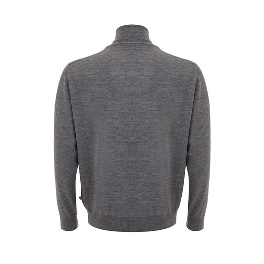 FERRANTE Gray Wool Sweater