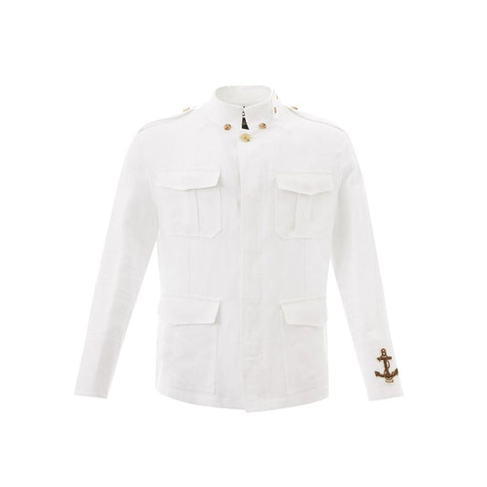 Sealup White Linen Jacket