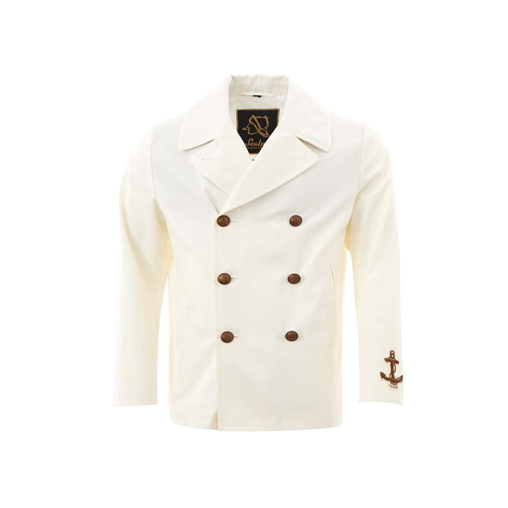 Sealup White Cotton Jacket