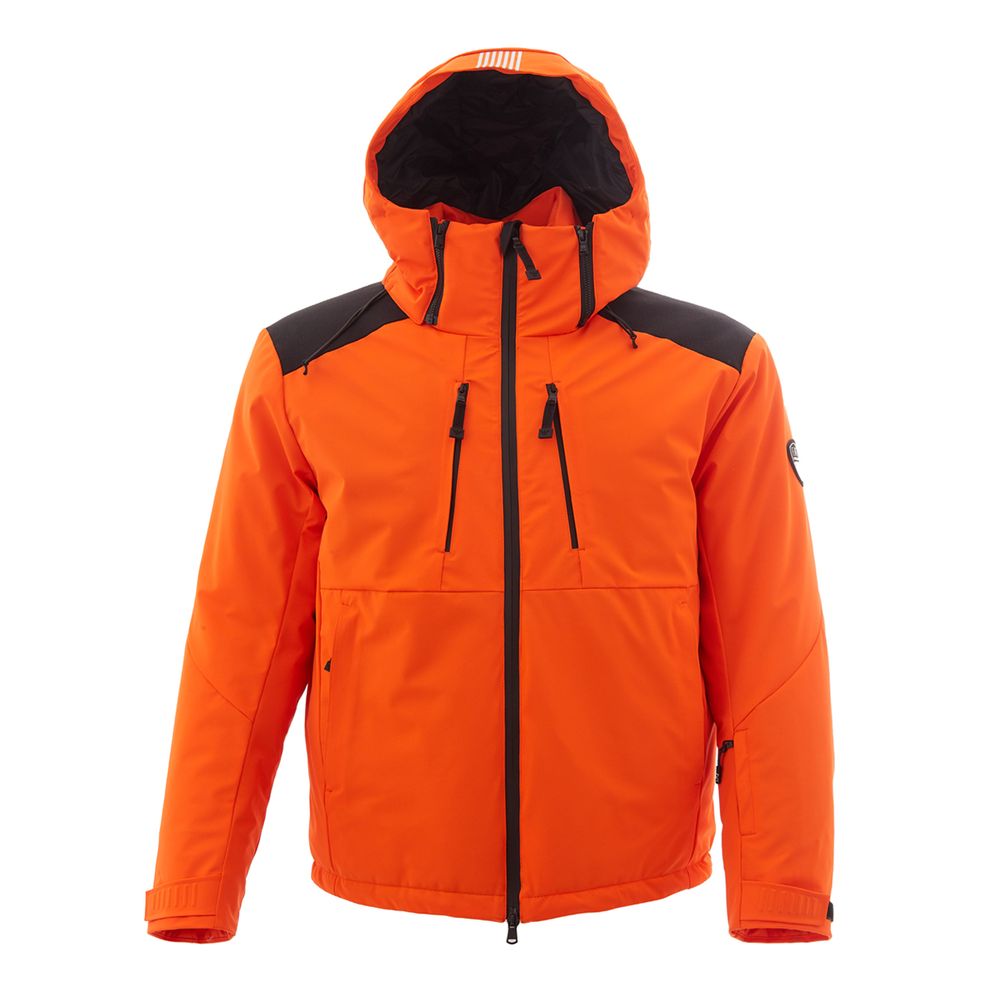 EA7 Emporio Armani Orange Polyamide Jacket