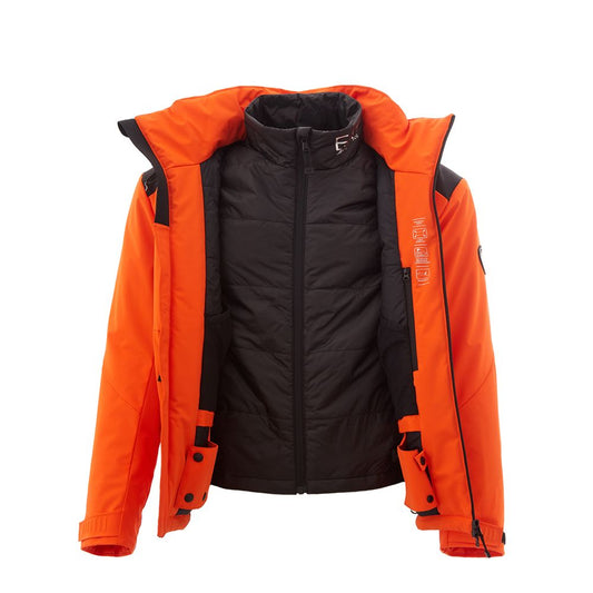 EA7 Emporio Armani Orange Polyamide Jacket