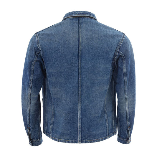 Tom Ford Elegant Blue Denim Jacket