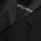 Dolce & Gabbana Black Wool Waistcoat Dress Formal Vest