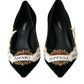 Dolce & Gabbana Black Suede Leather Amari Heels Pumps Shoes