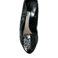 Dolce & Gabbana Black Crystal CINDERELLA Heels Pumps Shoes