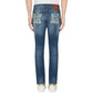 Dolce & Gabbana Blue Cotton Jeans & Pant