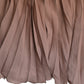 Dolce & Gabbana Brown Ombre Pleated High Waist Midi Skirt