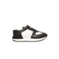 Cerruti 1881 Black And White CALF Leather Sneaker