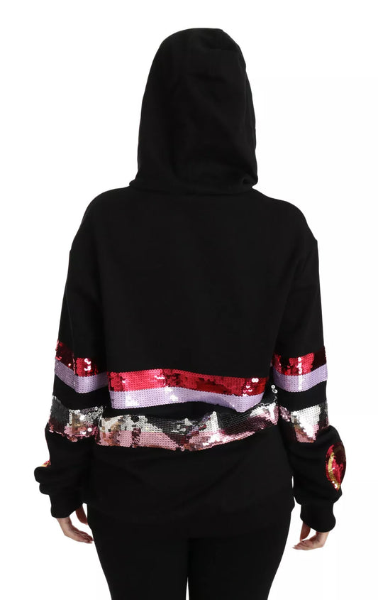 Dolce & Gabbana DG Sequined Hooded Pullover Sweater (Copy)