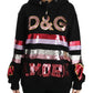 Dolce & Gabbana DG Sequined Hooded Pullover Sweater (Copy)