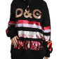 Dolce & Gabbana DG Sequined Hooded Pullover Sweater (Copy)