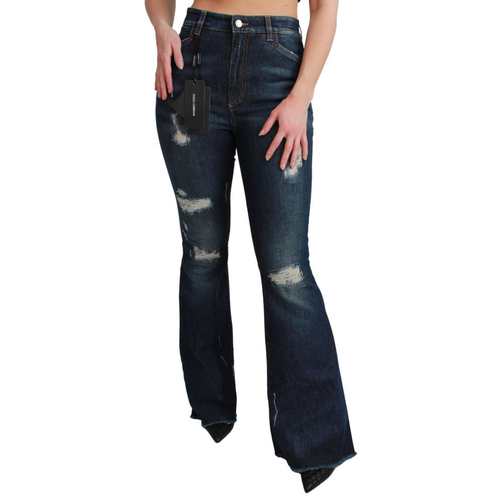 Moon Boot Blue  Jeans & Pant