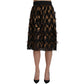 Dolce & Gabbana Copper Black Skirt