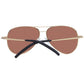 Serengeti Gold Unisex Sunglasses