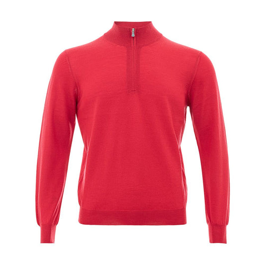 Gran Sasso Red Wool T-Shirt