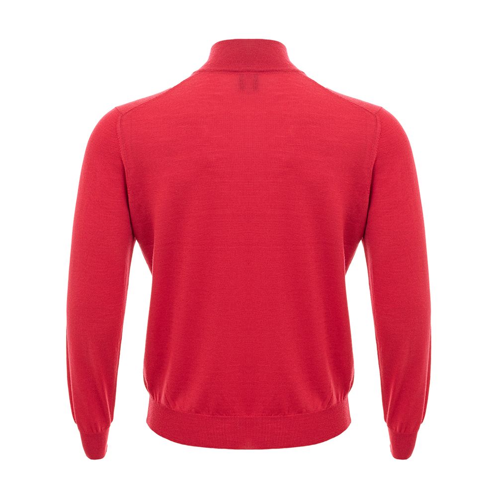 Gran Sasso Red Wool T-Shirt