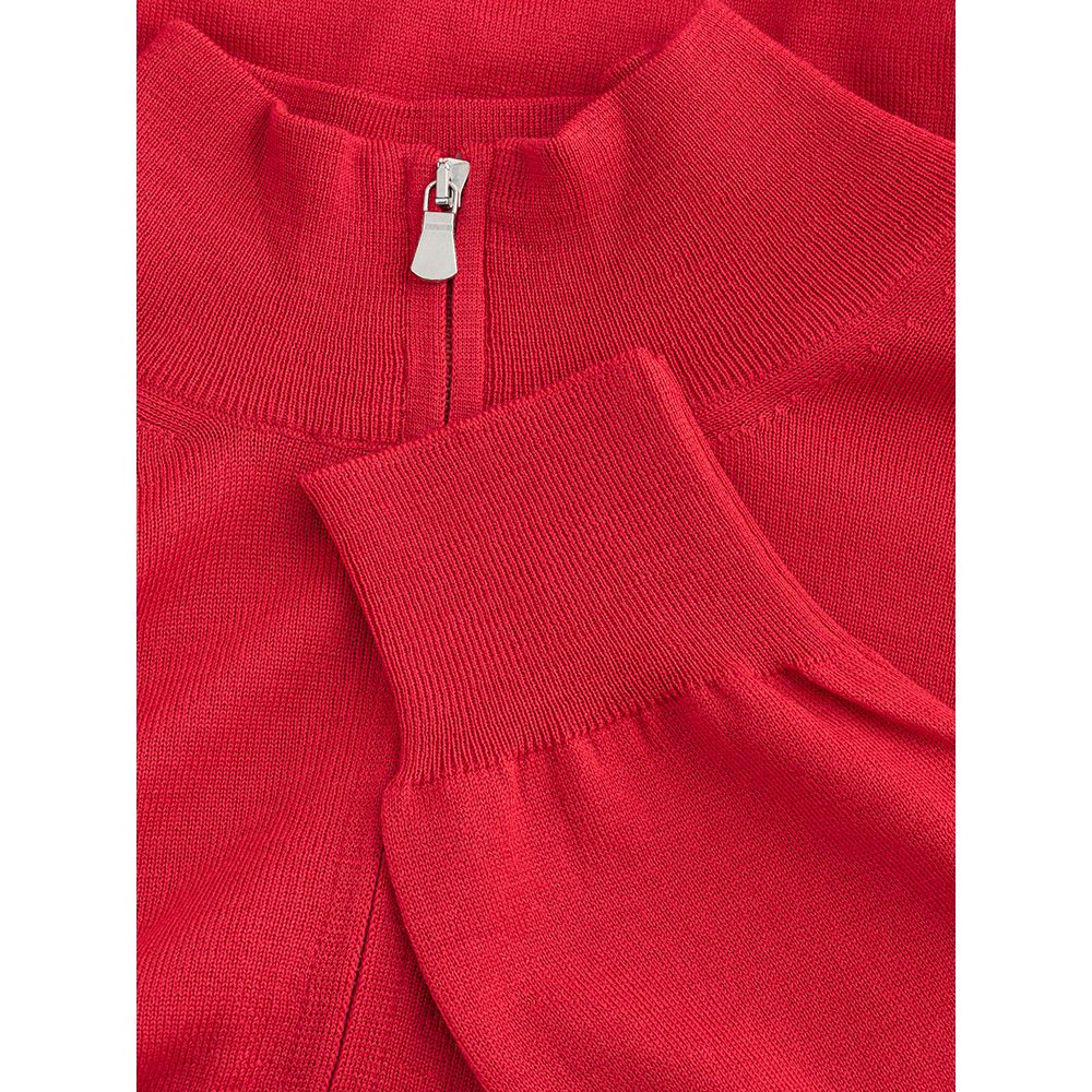 Gran Sasso Red Wool T-Shirt