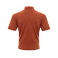 Gran Sasso Brown Linen Polo Shirt