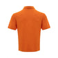 Gran Sasso Orange Linen Polo Shirt