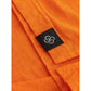 Gran Sasso Orange Linen Polo Shirt