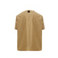 Emporio Armani Brown Cotton Shirt