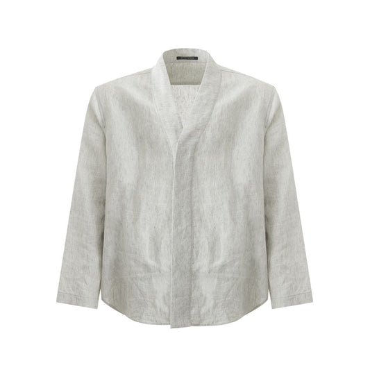 Emporio Armani Gray Linen Jacket