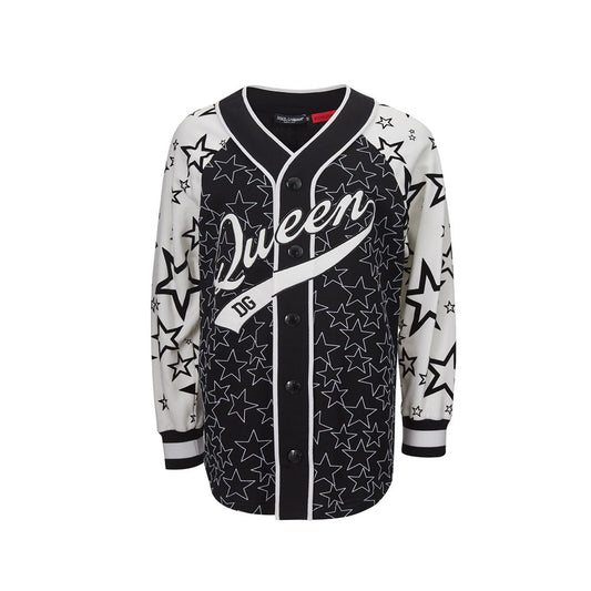 Dolce & Gabbana Black Cotton Sweater