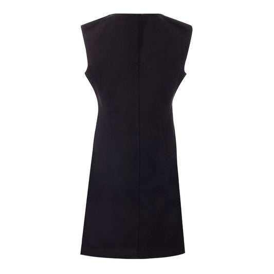 Bottega Veneta Elegant Black Sleeveless Dress