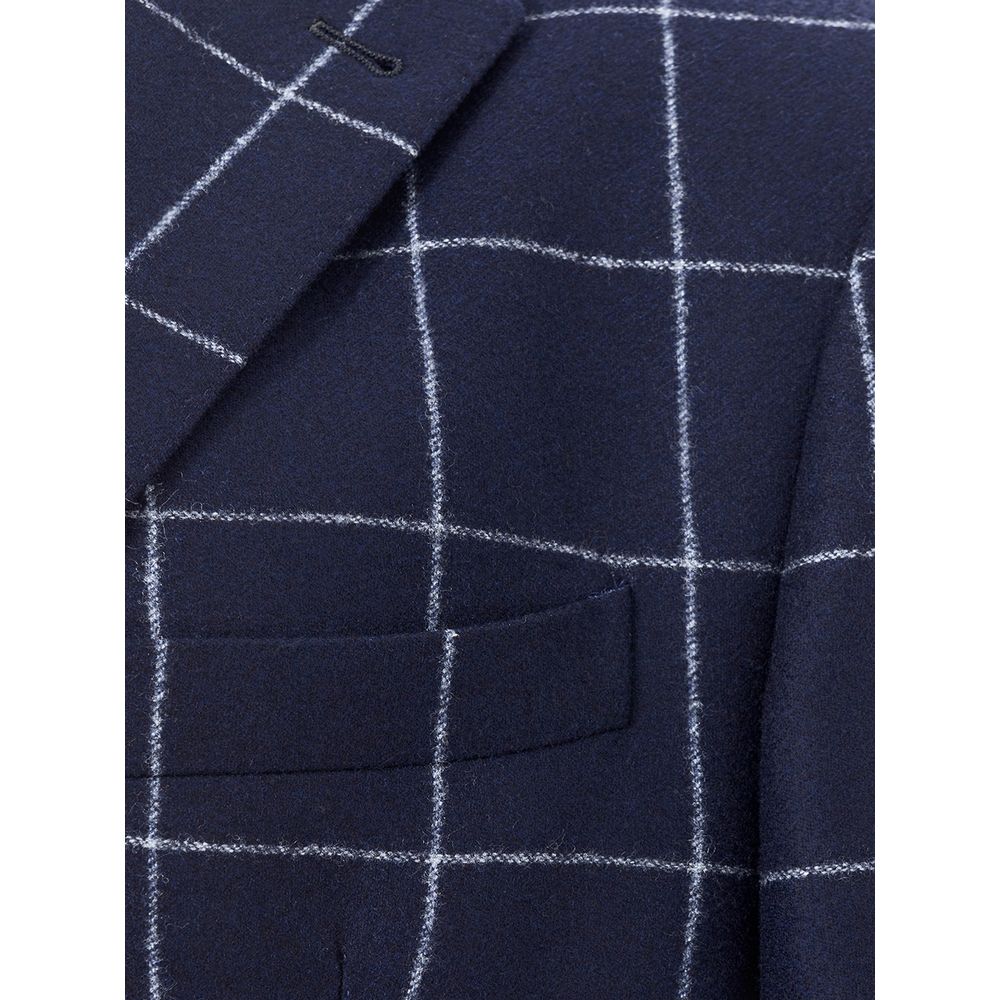 Malo Blue Wool Jacket