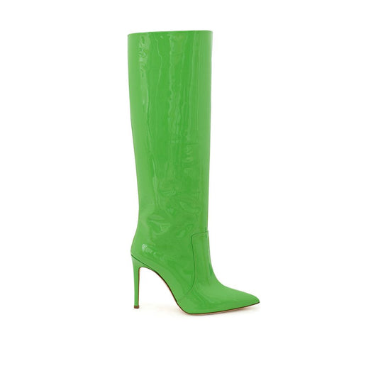 Paris Texas Green Vernice Boot