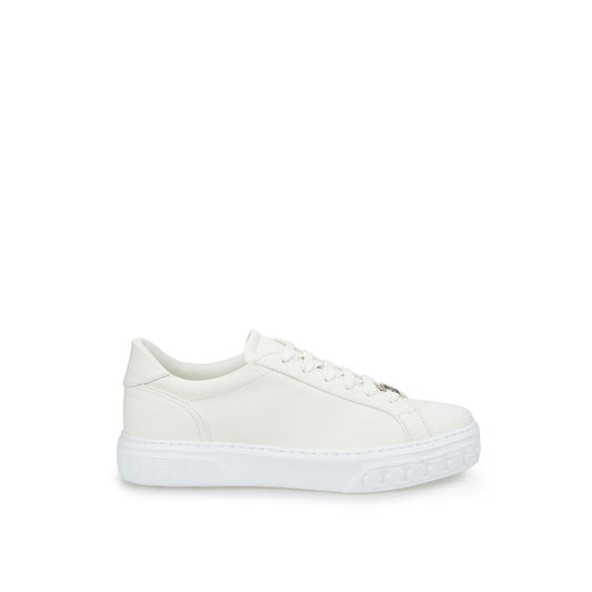 Casadei White Leather Sneaker