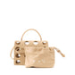 Off-White Beige Leather Handbag