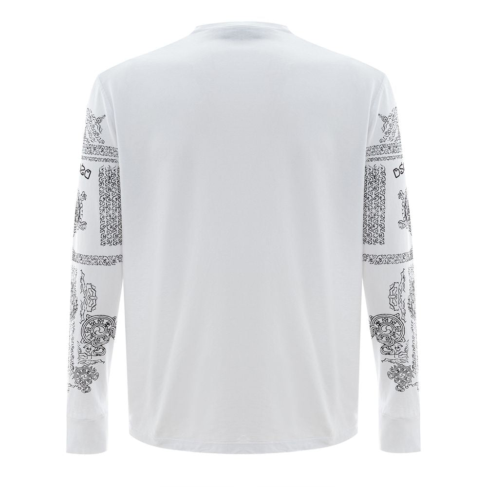 Dsquared² White Cotton T-Shirt