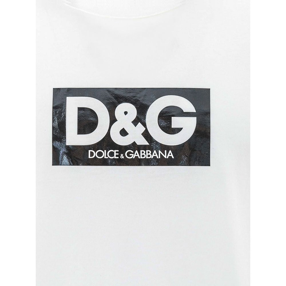 Dolce & Gabbana White Logo T-Shirt