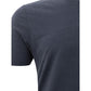 Gran Sasso Gray Cotton T-Shirt