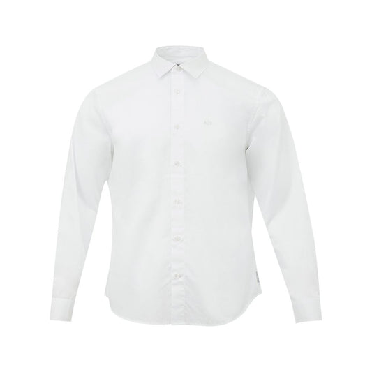 Armani Exchange White Cotton Shirt