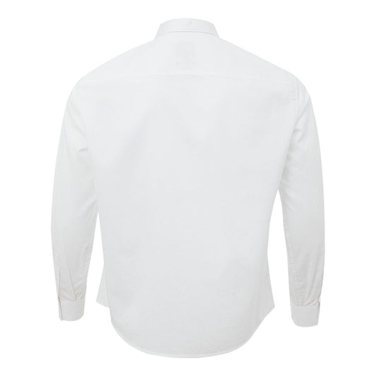 Armani Exchange White Cotton Shirt