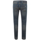 Armani Exchange Blue Cotton Jeans & Pant