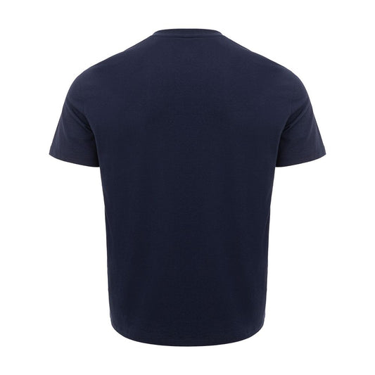 Armani Exchange Blue Cotton T-Shirt