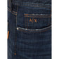 Armani Exchange Blue Cotton Jeans & Pant