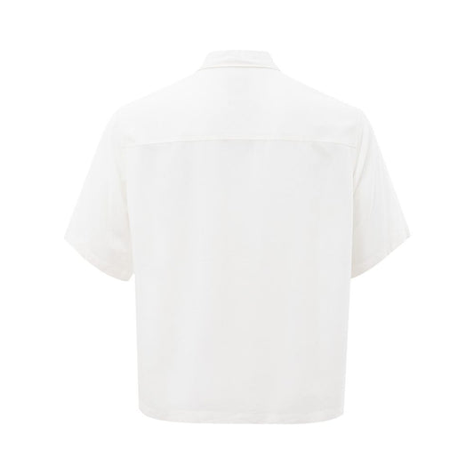 Armani Exchange White Viscose Shirt