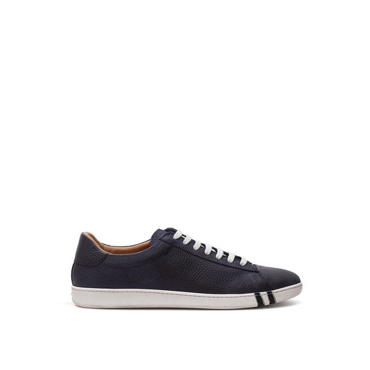 Bally Blue Leather Sneaker